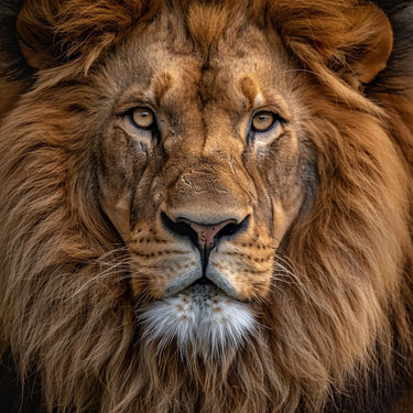 tete de lion tableau